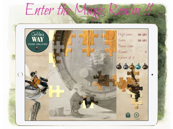 Goblin's Way: Jigsaw Challenge Screenshot (iTunes Store)