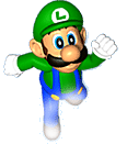 Mario Party Render (Official Game Website, February 2000): Luigi