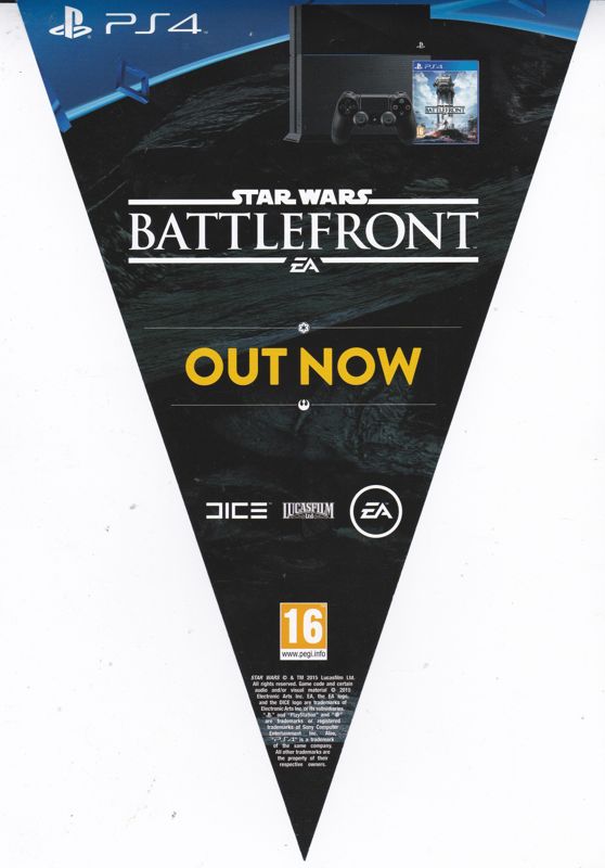 Star Wars: Battlefront Other (In-store promotional material (UK version)): Bunting: Image 2
