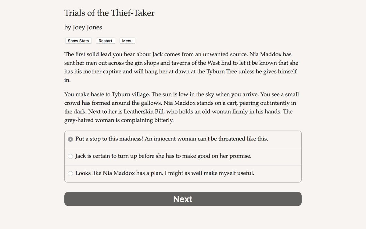 Trials of the Thief-Taker Screenshot (Steam)