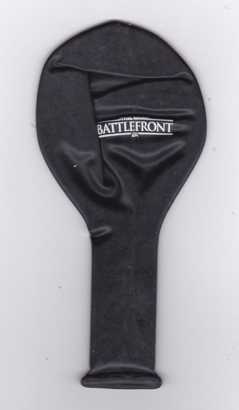 Star Wars: Battlefront Other (In-store promotional material (UK version)): It is not known whether these balloons were inflated in-store or given away as freebies.