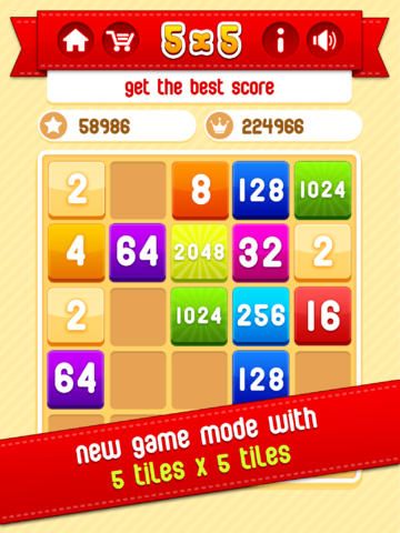 2048 Plus: Challenge Edition Screenshot (iTunes Store)