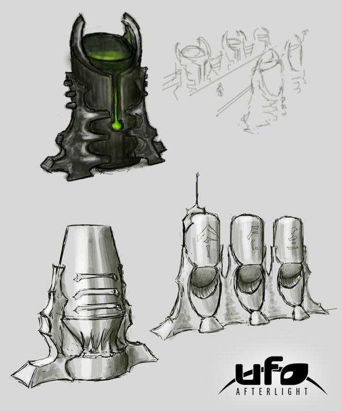 UFO: Afterlight Concept Art (Official website, 2006): Beastman tanks