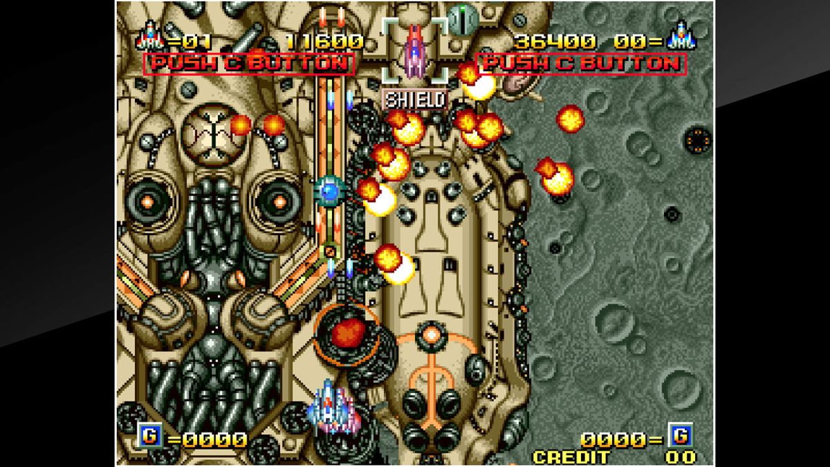 Alpha Mission II Screenshot (PlayStation Store)