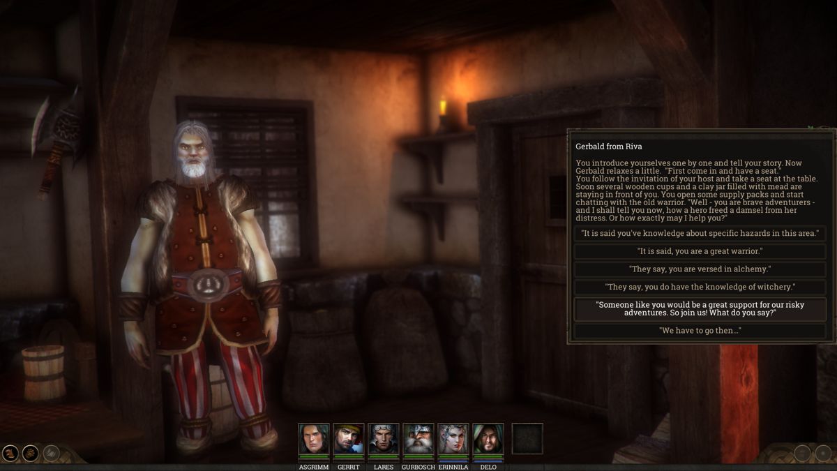 The Dark Eye: Realms of Arkania - Blade of Destiny: With Blade and Brilliance Screenshot (Steam)