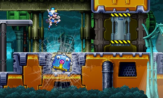 Mighty Switch Force! Screenshot (Micro.WayForward.com - Official Game Site)