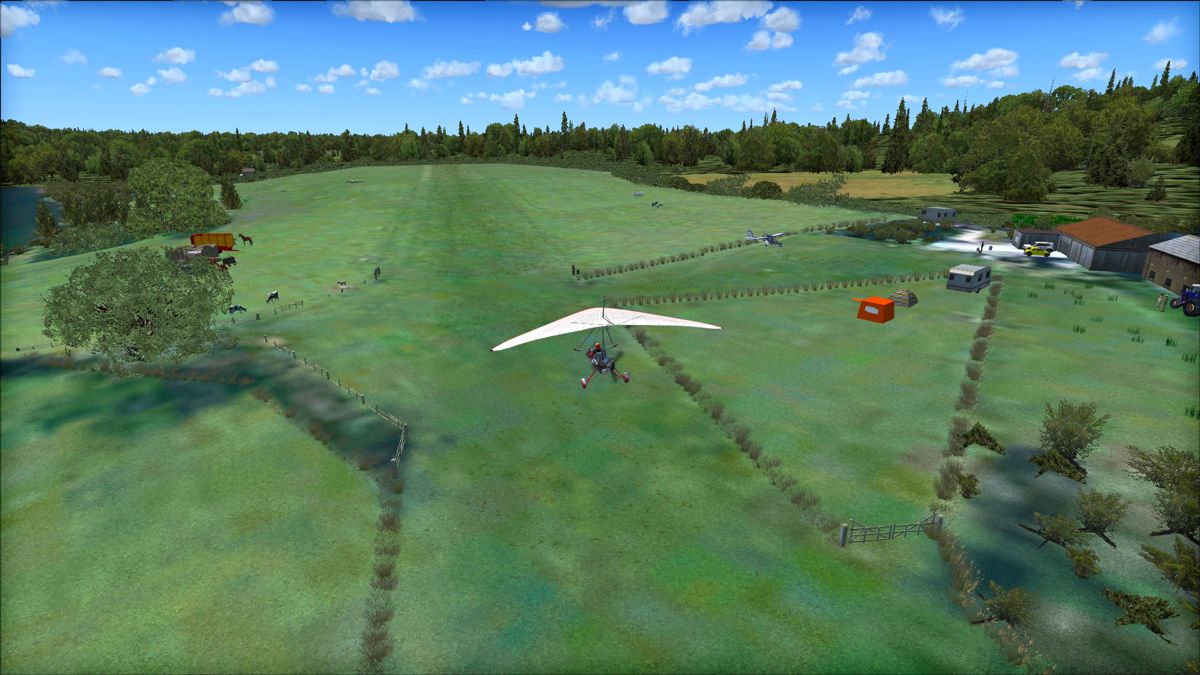 Microsoft Flight Simulator X: Steam Edition - Farm Strips Vol 3: South West England & Wales Screenshot (Steam)