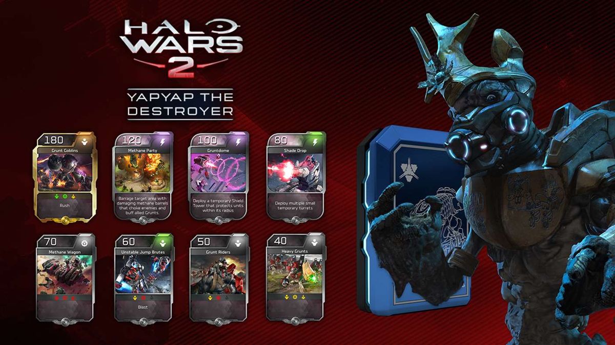 Halo Wars 2: Yapyap the Destroyer Leader Pack Other (Microsoft.com product page)