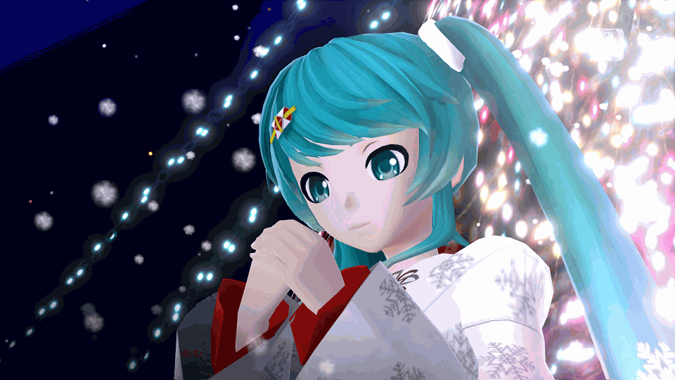 Hatsune Miku: Project DIVA f - Snow Miku 2013 Costumes Screenshot (PlayStation Store)