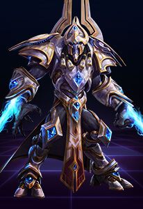 Heroes of the Storm Render (Official Heroes of the Storm site): Artanis
