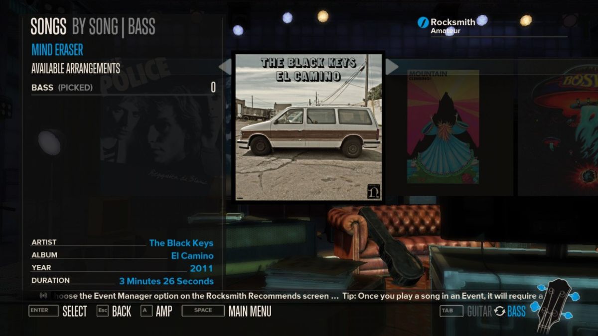 Rocksmith: The Black Keys 3-Song Pack Screenshot (Steam)
