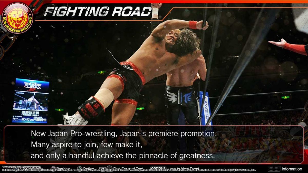 Fire Pro Wrestling World Screenshot (PlayStation Store)