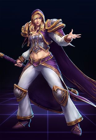 Heroes of the Storm Render (Official Heroes of the Storm site): Jaina