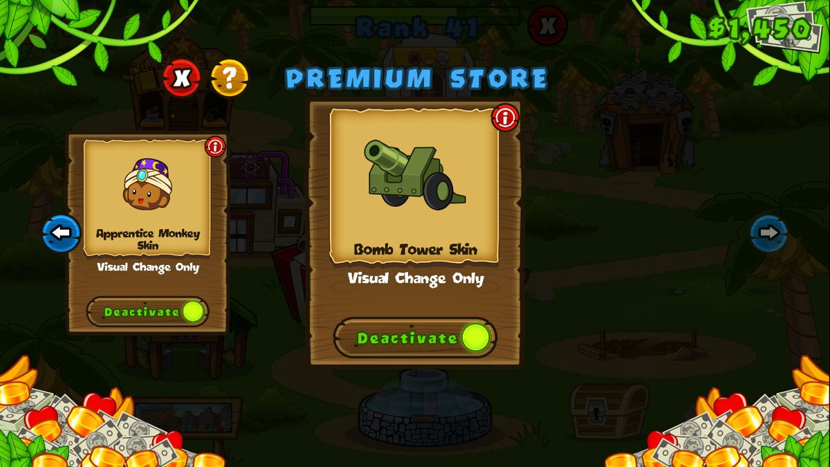 Bloons TD 5: Military Bomb Tower Skin Screenshot (Steam)