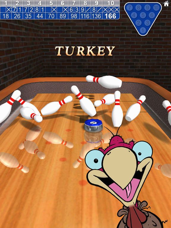 10 Pin Shuffle Pro Bowling Screenshot (iTunes Store)