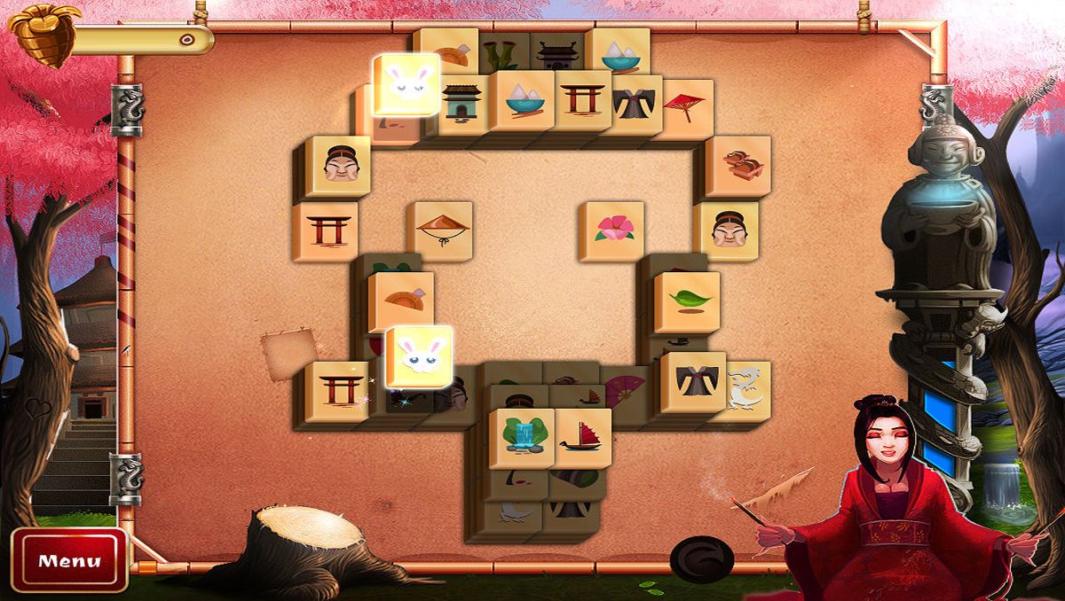 2D Mahjong Temple Screenshot (Steam)