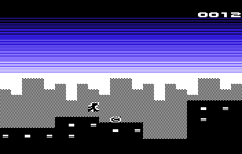 Rush Screenshot (RevivalStudios, 2017-08-17): VIC-20 version ingame screen