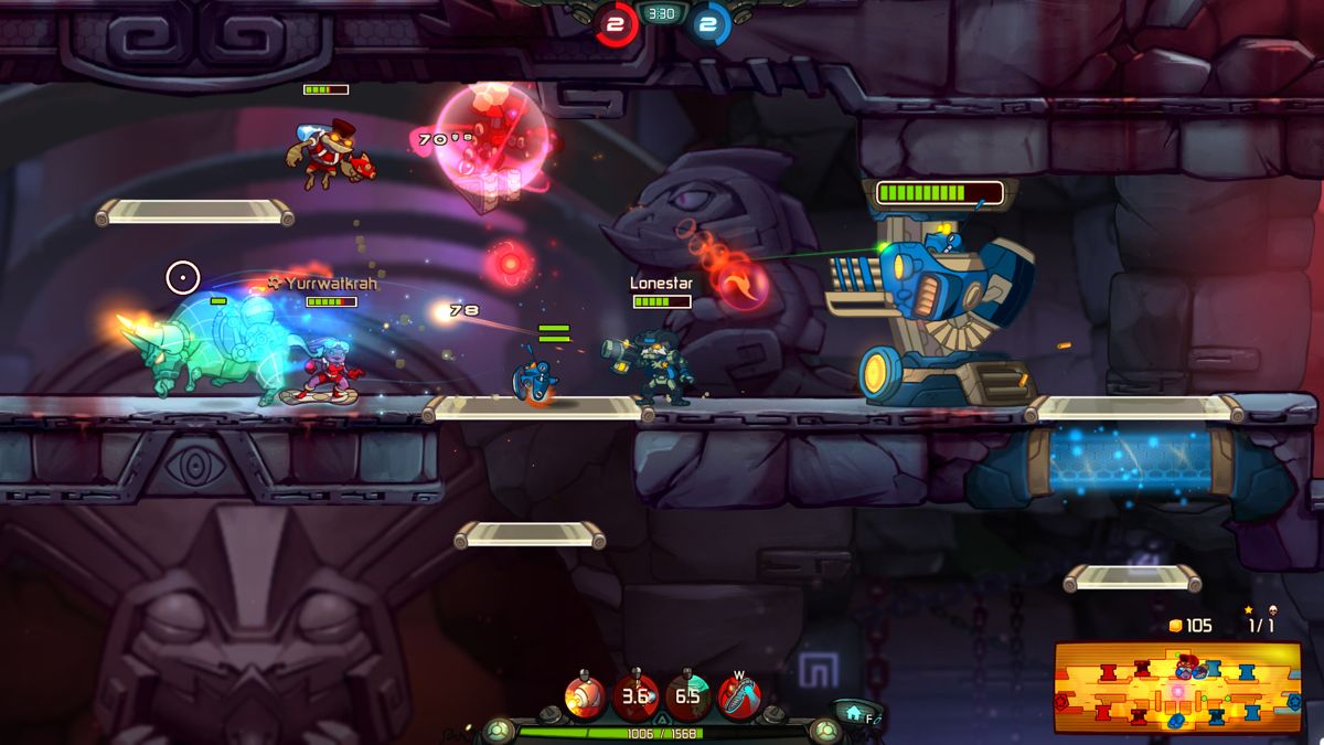 Awesomenauts: Loninator Skin Screenshot (Steam)