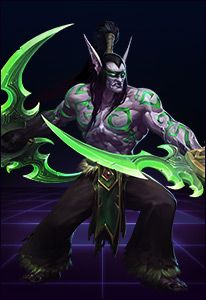 Heroes of the Storm Render (Official Heroes of the Storm site): Illidan