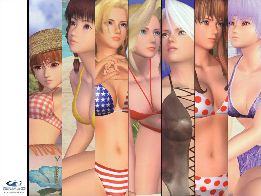 Dead Or Alive Xtreme Beach Volleyball Official Promotional Image Mobygames