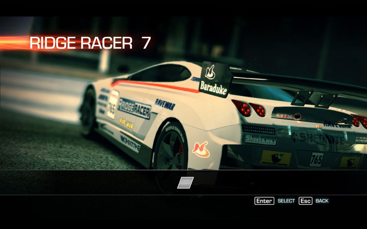 Ridge Racer: Unbounded - Ridge Racer 7 Machine and the Gallows Screenshot (Steam)