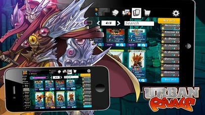 Urban Rivals Screenshot (iTunes Store)