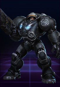 Heroes of the Storm Render (Official Heroes of the Storm site): Raynor