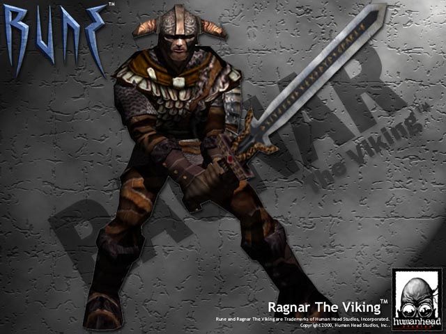 Rune Render (Official Website - Character Art): Ragnar the Viking