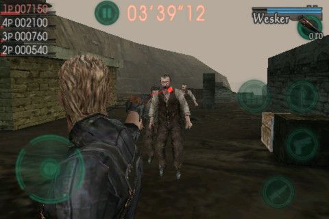 Resident Evil: Mercenaries VS. Screenshot (iTunes page)