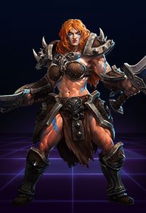 Heroes of the Storm Render (Official Heroes of the Storm site): Sonya