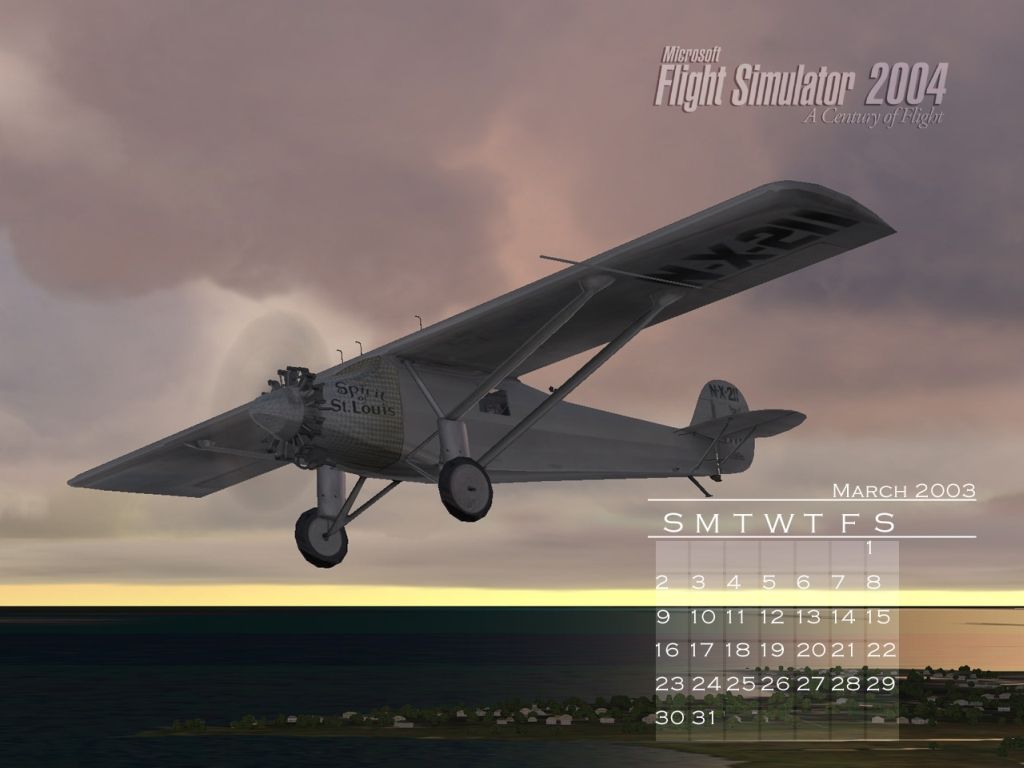 Microsoft Flight Simulator 2004: A Century of Flight Wallpaper (Wallpapers)