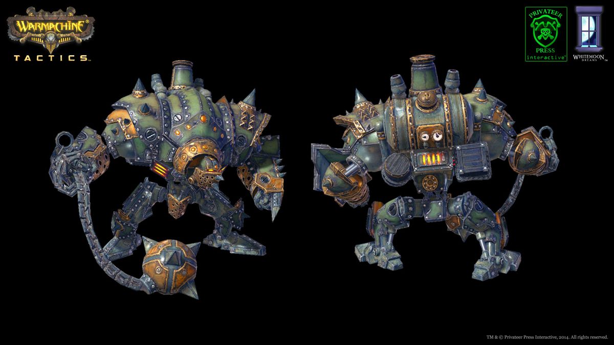 Warmachine: Tactics - Mercenaries Faction Bundle Screenshot (Steam)