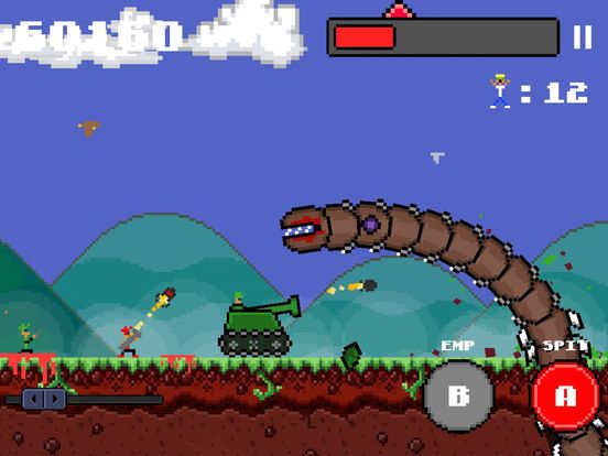 Super Mega Worm Screenshot (iTunes Store)