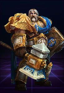 Heroes of the Storm Render (Official Heroes of the Storm site): Uther