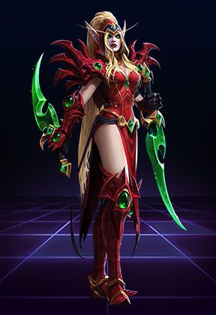 Heroes of the Storm Render (Official Heroes of the Storm site): Valeera