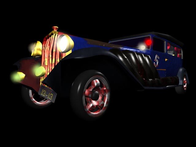 Carmageddon Render (Interplay website - opponents and vehicles (1997)): The Brothers Grimm car