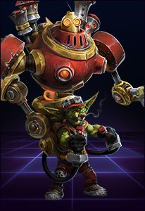 Heroes of the Storm Render (Official Heroes of the Storm site): Gazlowe