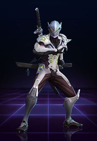 Heroes of the Storm Render (Official Heroes of the Storm site): Genji