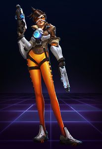 Heroes of the Storm Render (Official Heroes of the Storm site): Tracer