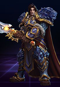Heroes of the Storm Render (Official Heroes of the Storm site): Varian