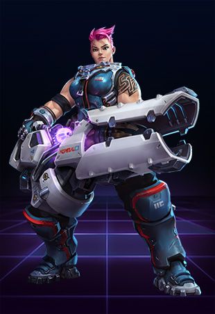 Heroes of the Storm Render (Official Heroes of the Storm site): Zarya