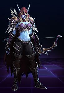 Heroes of the Storm Render (Official Heroes of the Storm site): Sylvanas