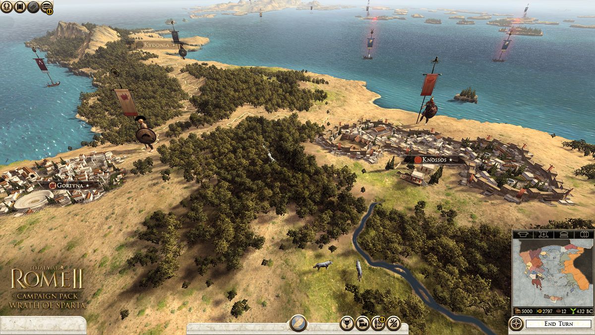 Total War: Rome II - Campaign Pack: Wrath of Sparta Screenshot (Steam)