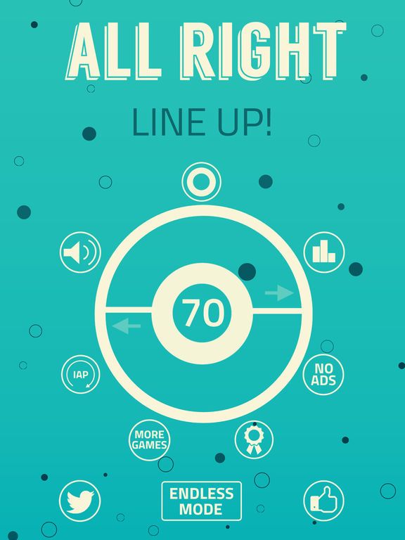 All Right: Line Up! Screenshot (iTunes Store)