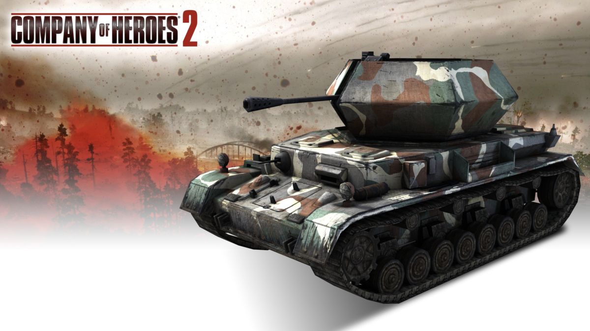 Company of Heroes 2: German Skin - (M) Four Color Disruptive Pattern Screenshot (Steam)