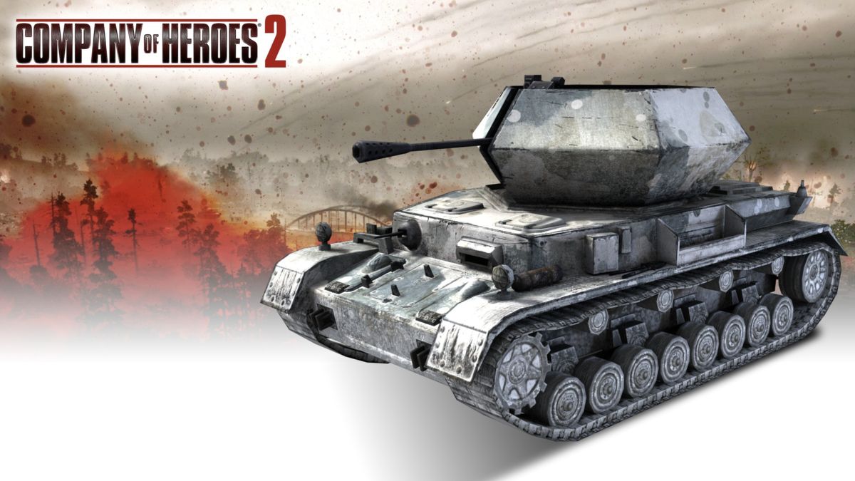 Company of Heroes 2: German Skin - (M) Winter Ambush Pattern Screenshot (Steam)