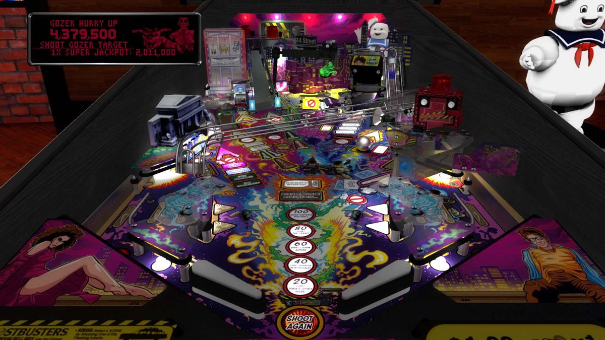 Stern Pinball Arcade: Ghostbusters Premium Screenshot (PlayStation Store)