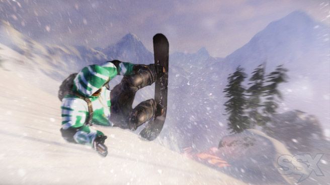 SSX Screenshot (<a href="http://www.ea.com/uk/ssx/images/ssx-the-best-half-pipes-uk">EA.com product page</a> (UK)): Slippery slopes