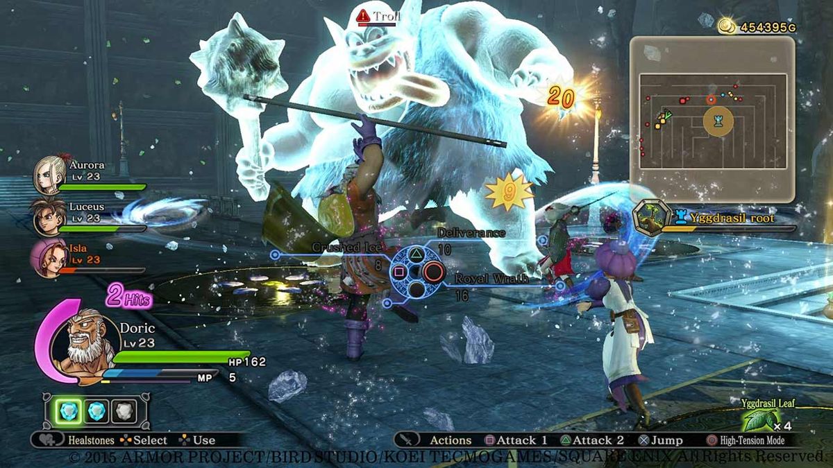 Dragon Quest Heroes: The World Tree's Woe and the Blight Below Screenshot (PlayStation Store)