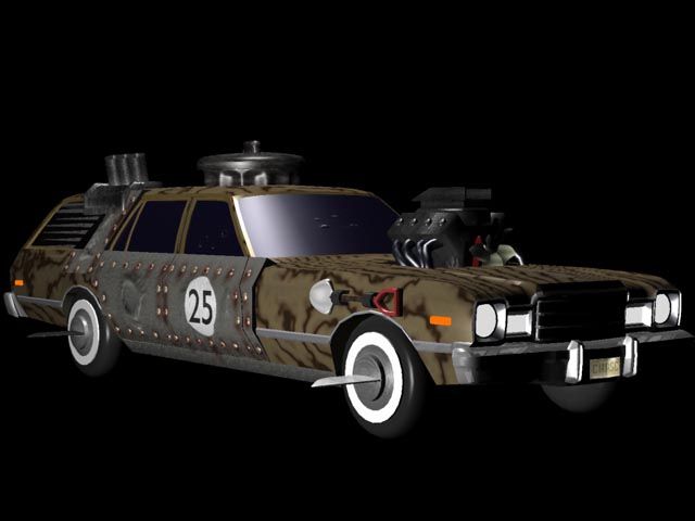 Carmageddon Render (Interplay website - opponents and vehicles (1997)): Ed Hunter's car